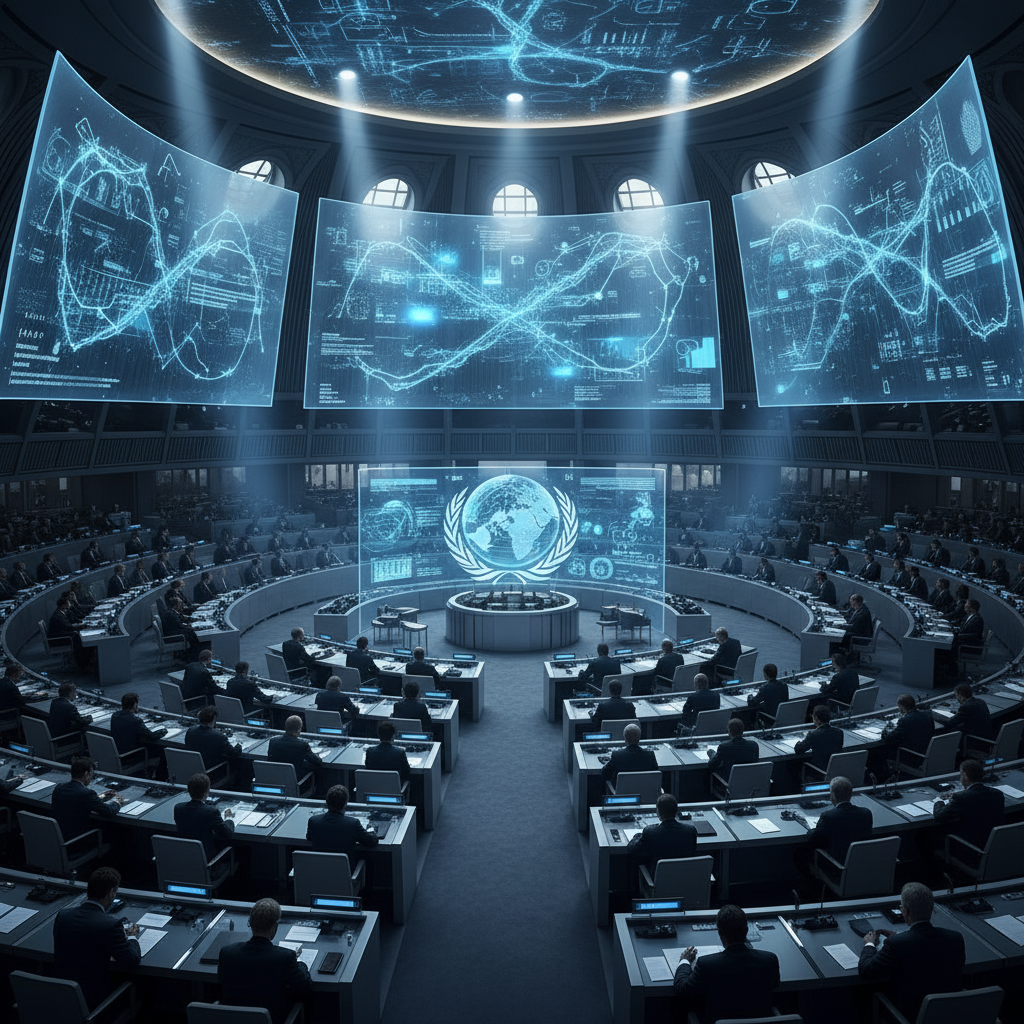 UN Demands Urgent Guardrails for Autonomous AI Systems in Severe Warning — illustration for ai-policy-and-regulation article on 99AIPro